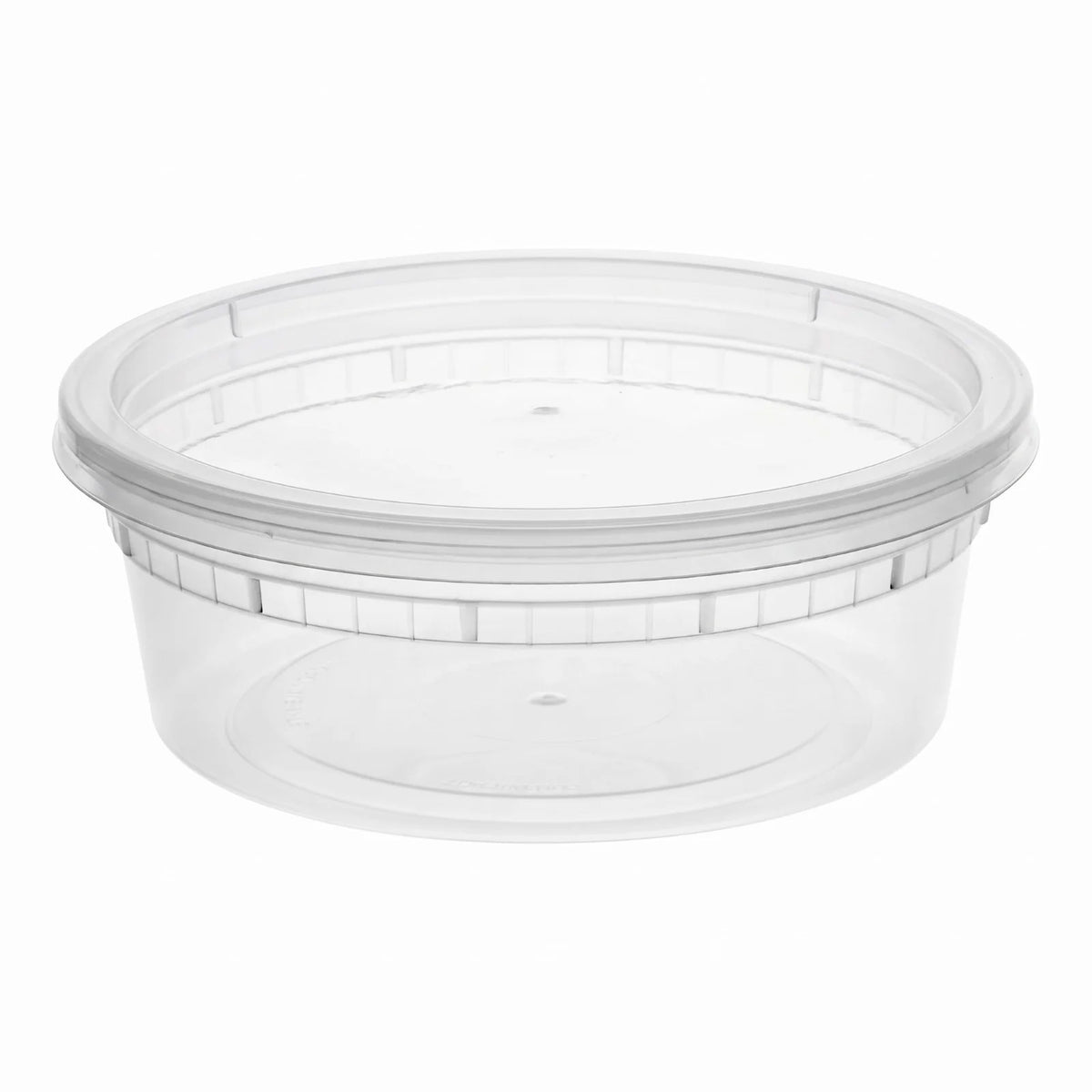 8 oz Deli Food Storage Container Cups with Lids (30 Pack)