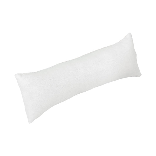 8" x 2 1/2" White Cotton Pillow Jewelry Display for Bracelets or Watches