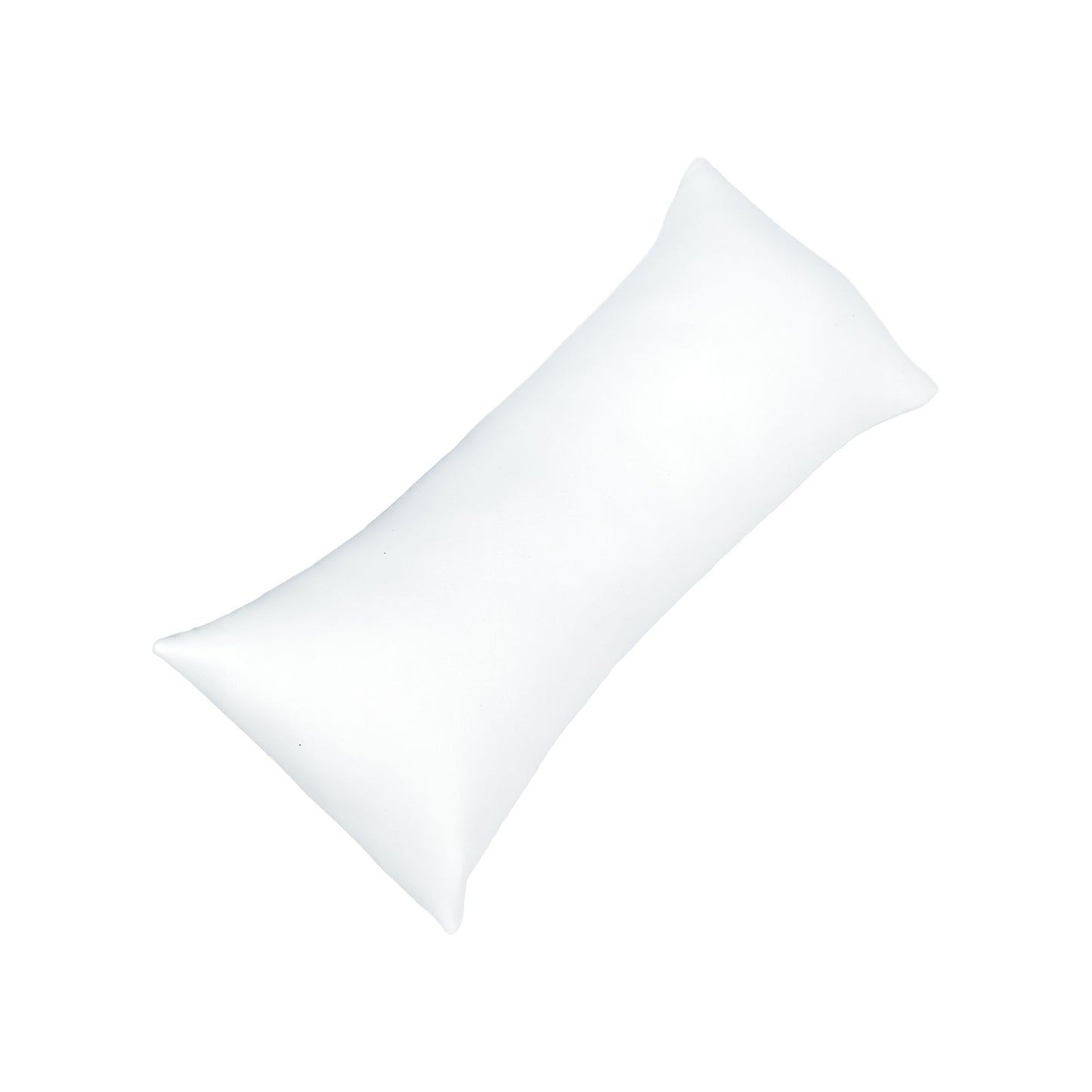 8" x 2 1/2" White Leatherette Pillow Jewelry Display for Bracelets or Watches