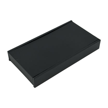 8" x 4 3/8" Black Leatherette 50 Gem Box Case