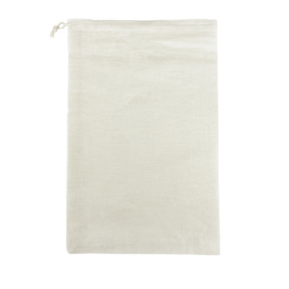 8x12 Cotton Muslin Drawstring Reusable Bags