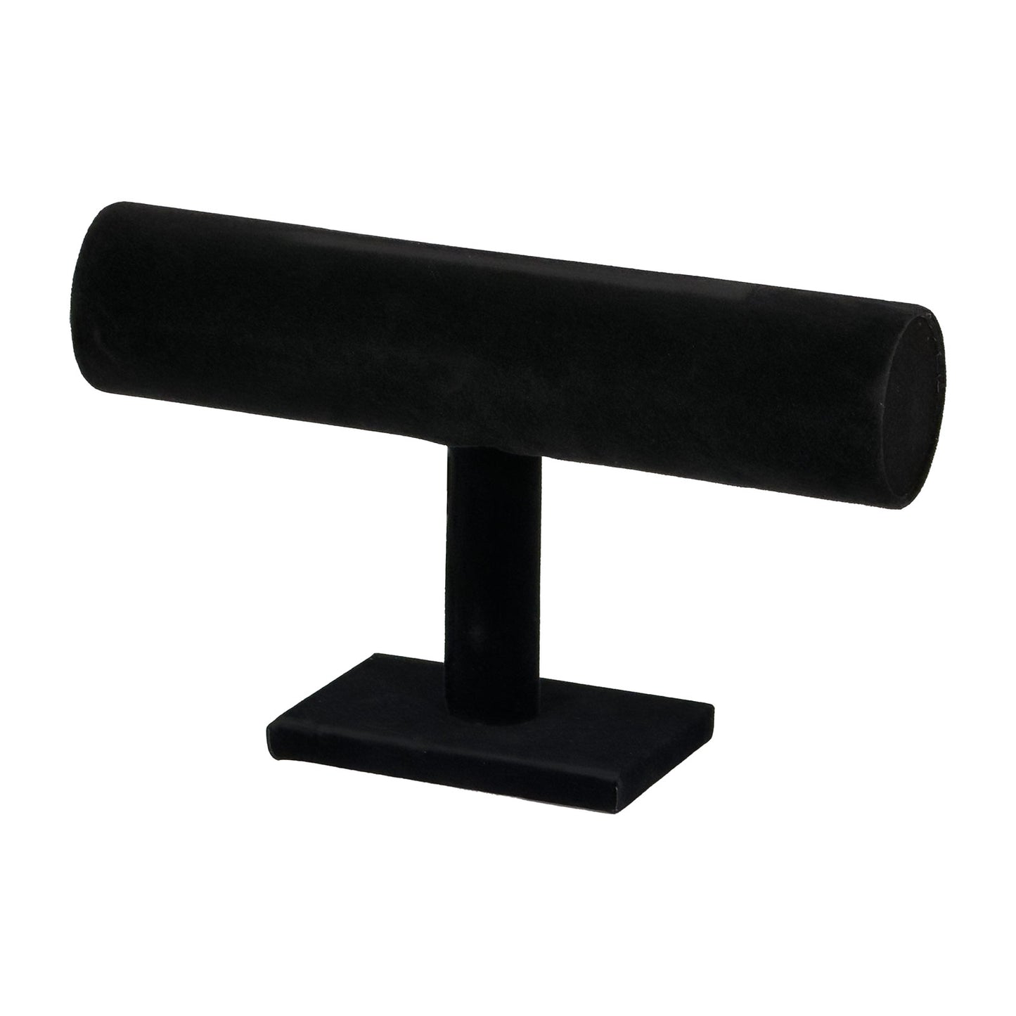 9" x 5 1/2" Black Velvet Single Round T-Bar