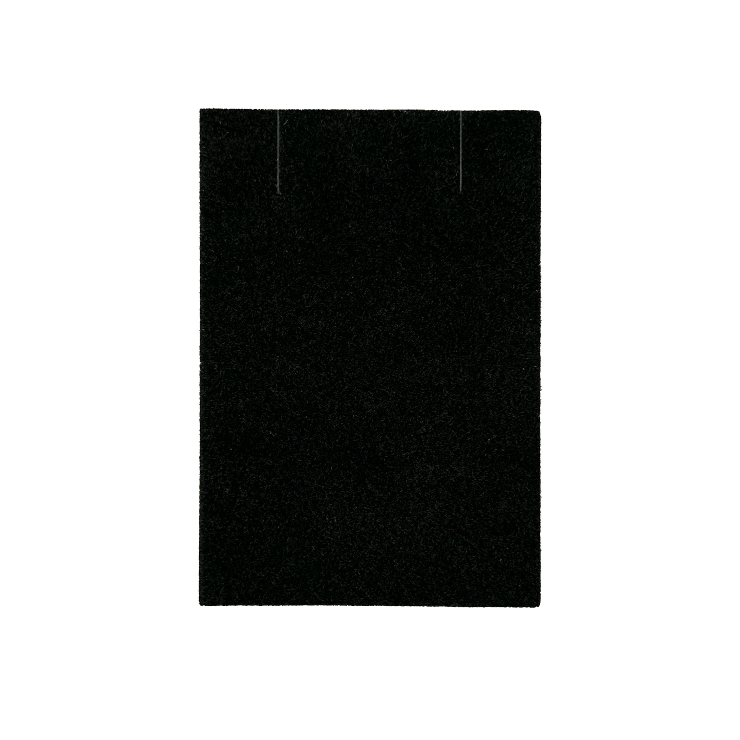 3 1/4" x 2 1/4" Black Pendant Paper Box with Black Foam Insert