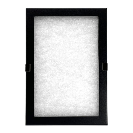 12" x 8 1/4" Black Riker Display Case for Jewelry and Collectibles