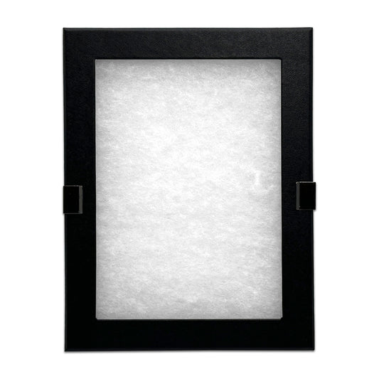 8 5/8" x 6 5/8" Black Riker Display Case for Jewelry and Collectibles