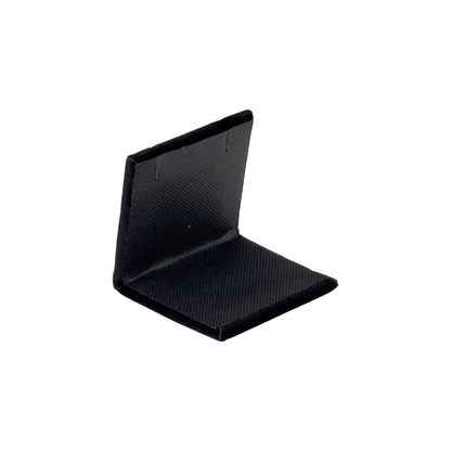 6 Pack of 2" x 2" Black Velvet Earring/Pendant Displays