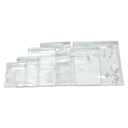 3 15/16" x 5 7/8" Resealable 4 Mil Thick Translucent Zip Plastic Bag