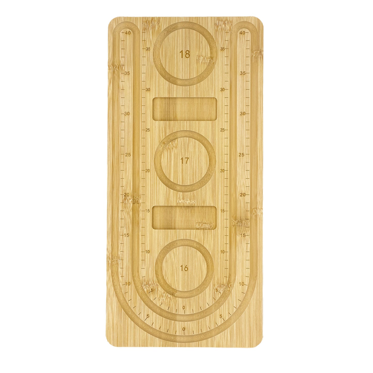 Bamboo Bracelet and Necklace Bead Design Board Tray