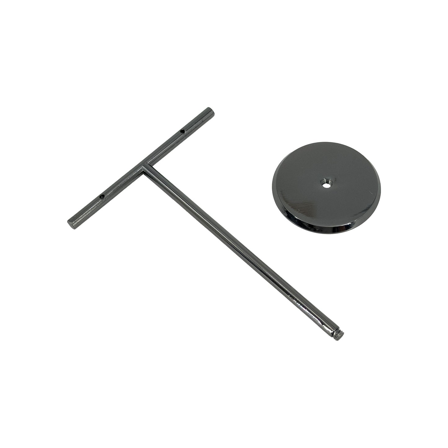 4" Black Metal T-Bar Earring Jewelry Display Stand