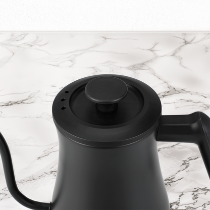 Black PantryPro 1L Rapid-Boil Electric Gooseneck Kettle