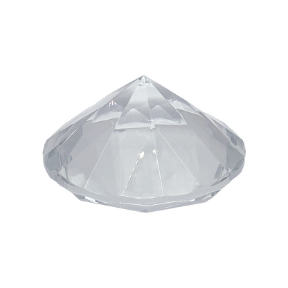 Glass Diamond Paperweight