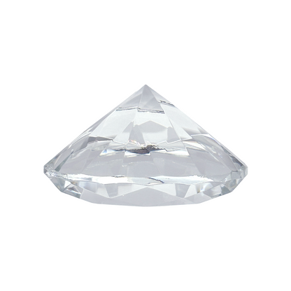 Glass Diamond Paperweight