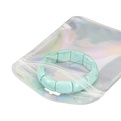 2 3/4" x 4 5/16" Holographic Resealable Zip Lock Bags with Hang Hole