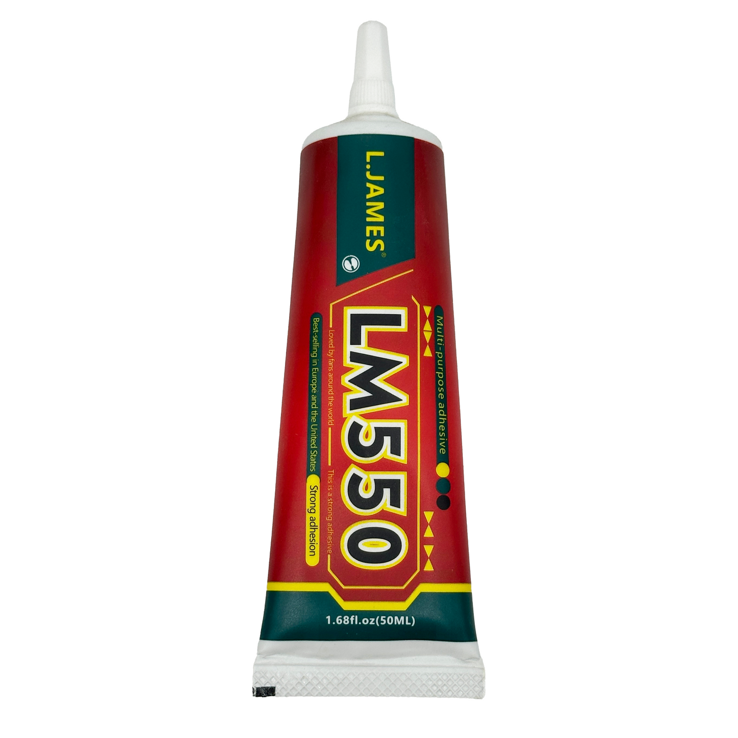 L. James LM550 Multi-Purpose Clear Adhesive Glue
