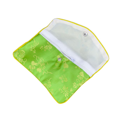 3 1/2" x 3" Multicolor Chinese Zipper Pouch