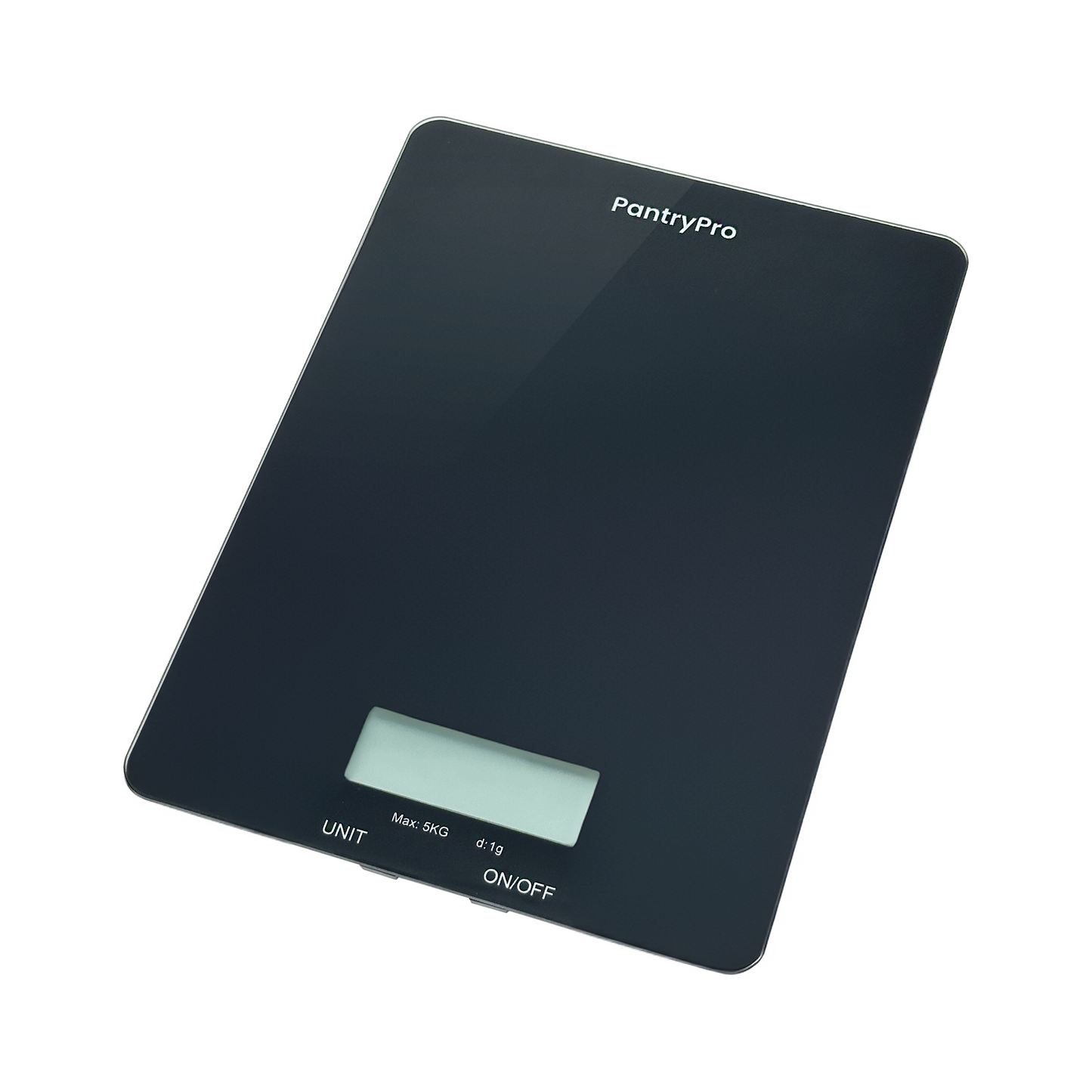 PantryPro 11 lb Capacity Glass Platform Digital Kitchen Scale