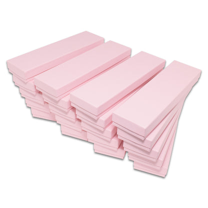 8" x 2" x 1" Pink Cotton Filled Box