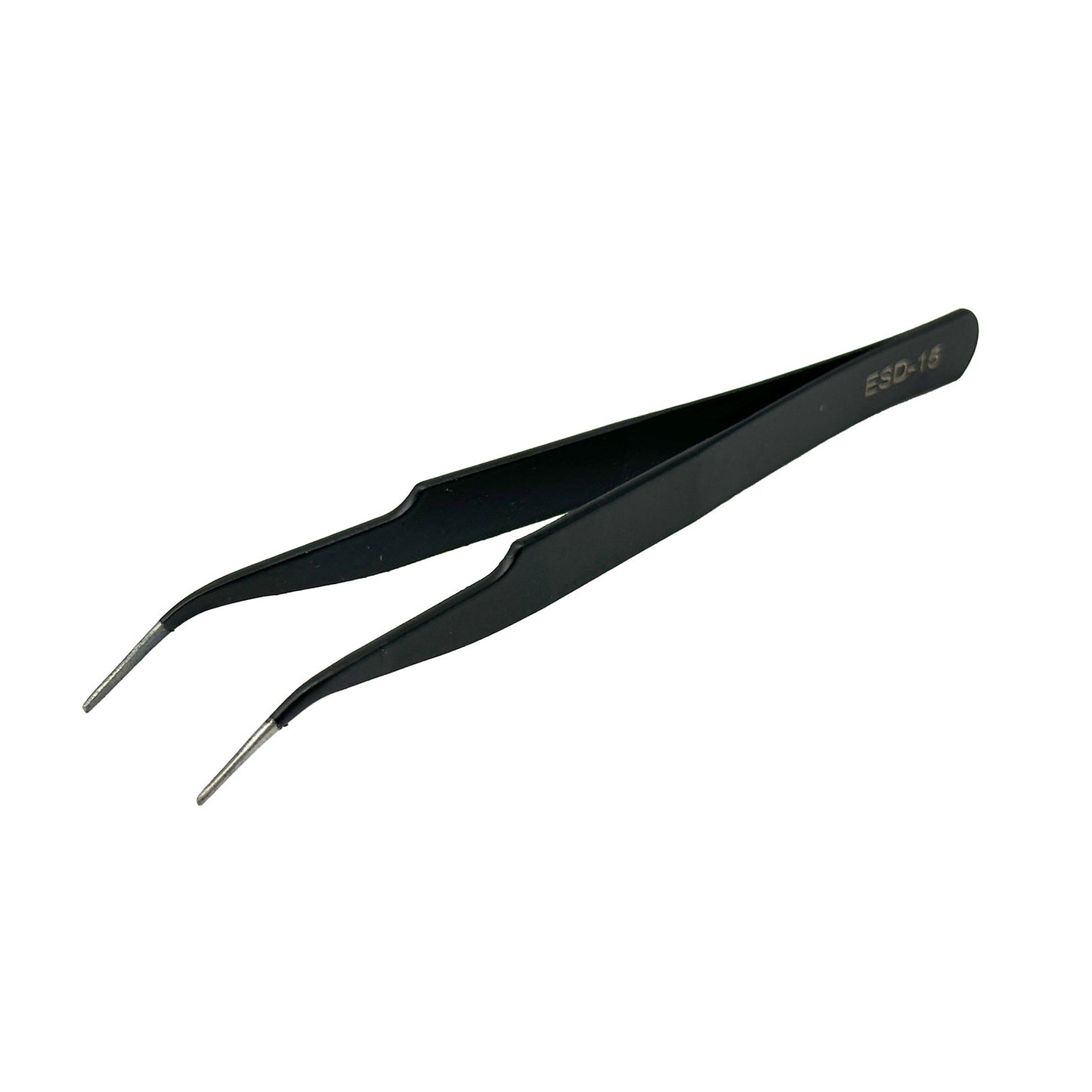 Precision Control Angled Needle Nose Tweezers