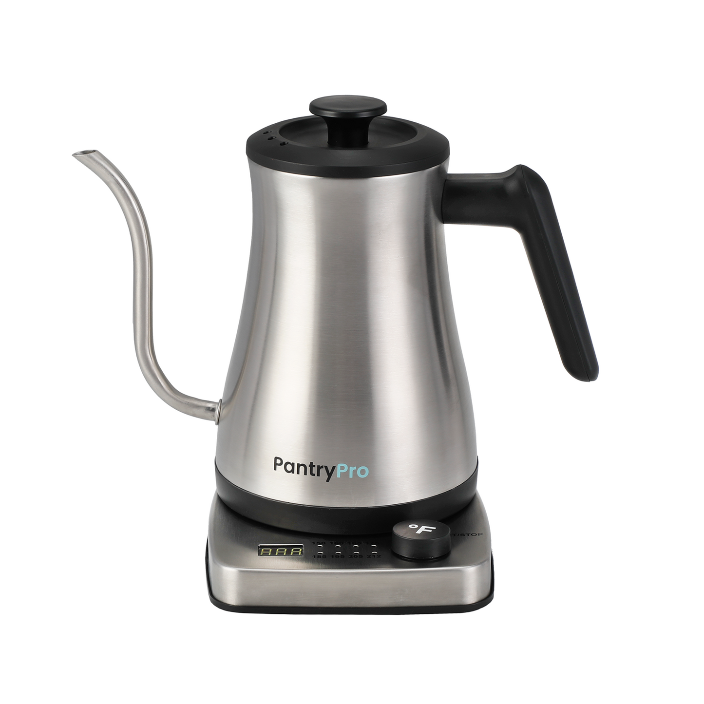 Stainless Steel PantryPro 1L Rapid-Boil Electric Gooseneck Kettle