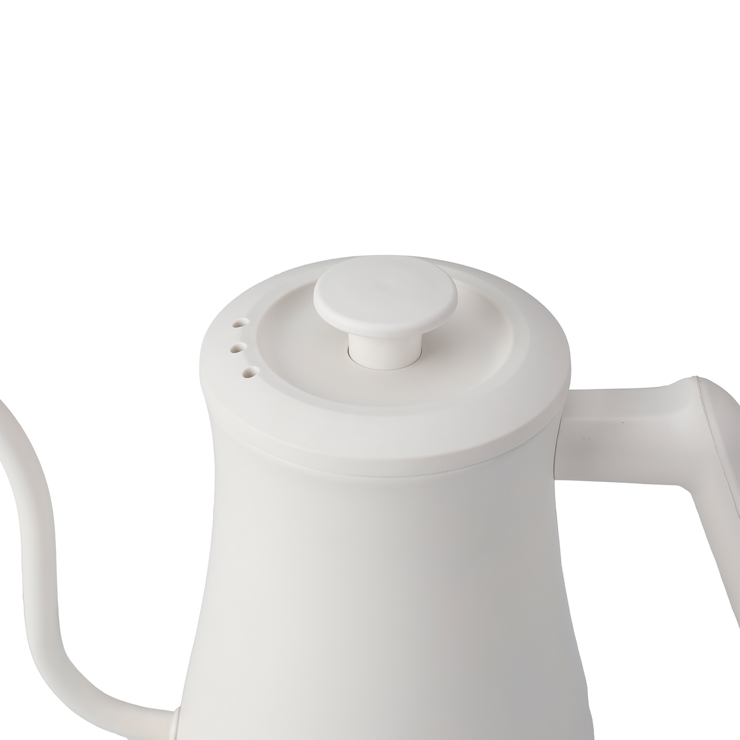 White PantryPro 1L Rapid-Boil Electric Gooseneck Kettle