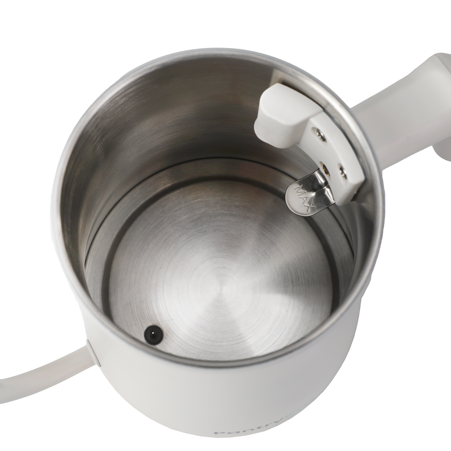 White PantryPro 1L Rapid-Boil Electric Gooseneck Kettle