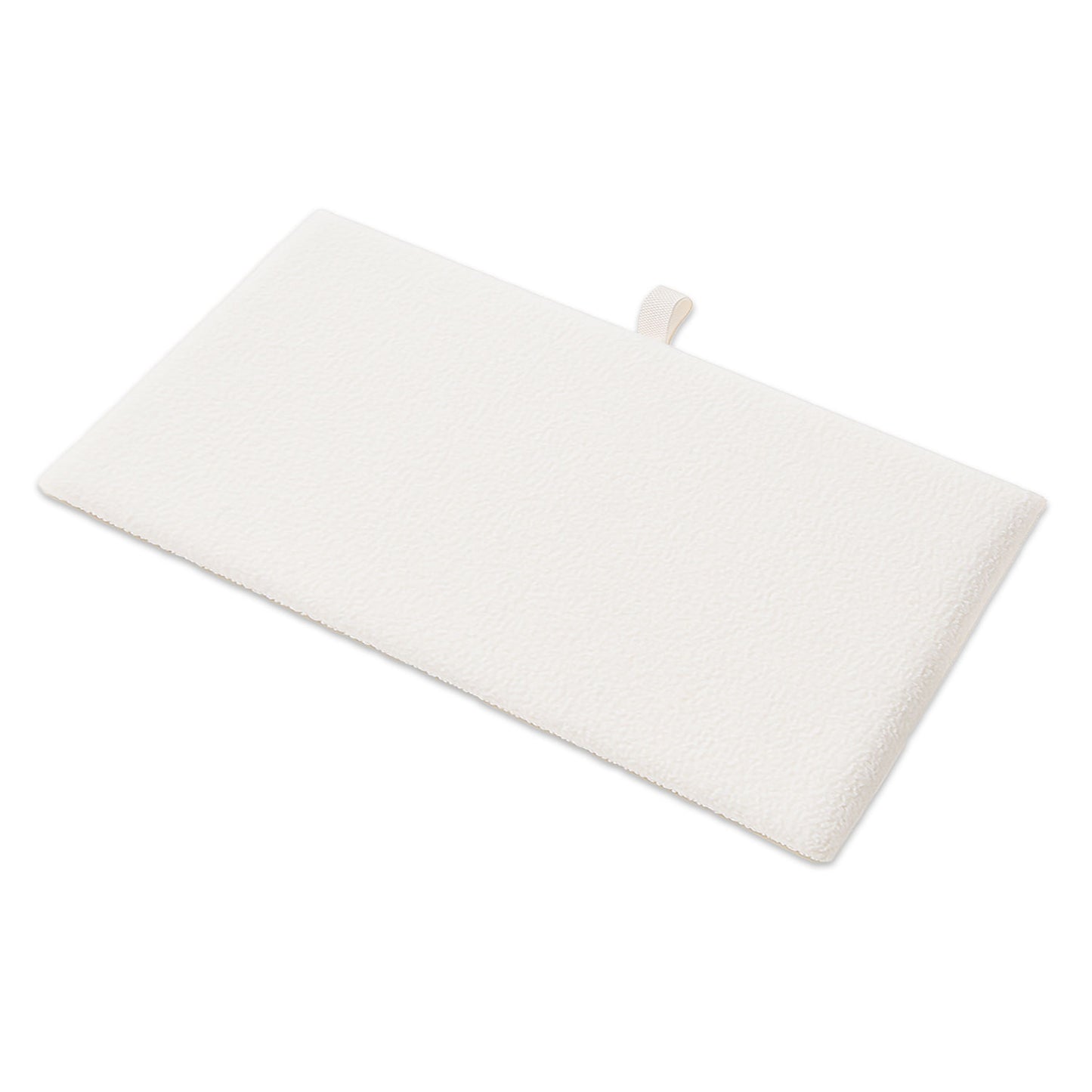 14 1/4" x 7 3/4" White Velcro Receptive Standard Display Pad (2-Pack)