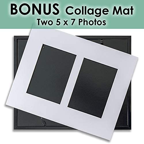 (16-Pack) 11" x 14" Bronze Art Deco Picture Frames, 8" x 10" Matted