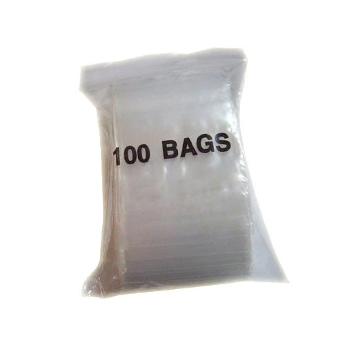 1 1/2" x 1 1/2" Clear Ziplock Plastic Bag