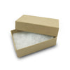 2 5/8" x 1 1/2" x 1" Kraft Paper Cotton Filled Box