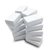 2 5/8" x 1 1/2" x 1" White Swirl Cotton Filled Paper Box