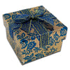2" x 2" Assorted Color Cardboard Ribbon Bow Jewelry Boxes