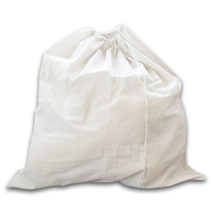 25" x 25" Large Cotton Muslin Drawstring Reusable Bags