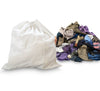 25" x 25" Large Cotton Muslin Drawstring Reusable Bags