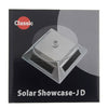 White Solar Turntable Rotary Display