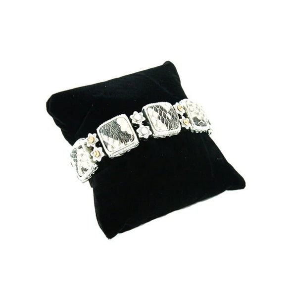 4" x 4" Black Velvet Pillow Jewelry Display for Bracelet or Watch