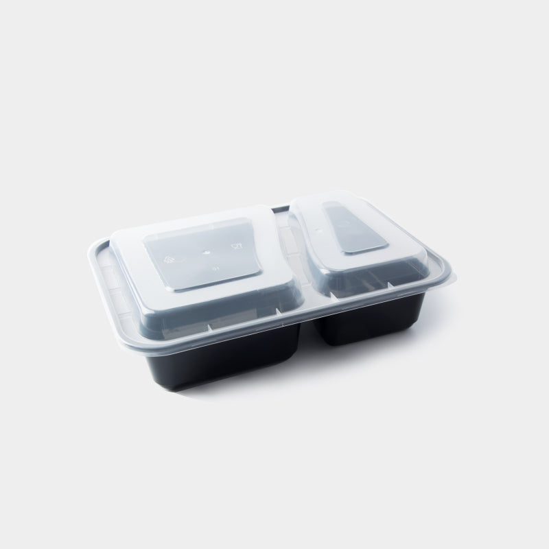 Round Divided Plastic Food Containers – EZ Pkg & Print