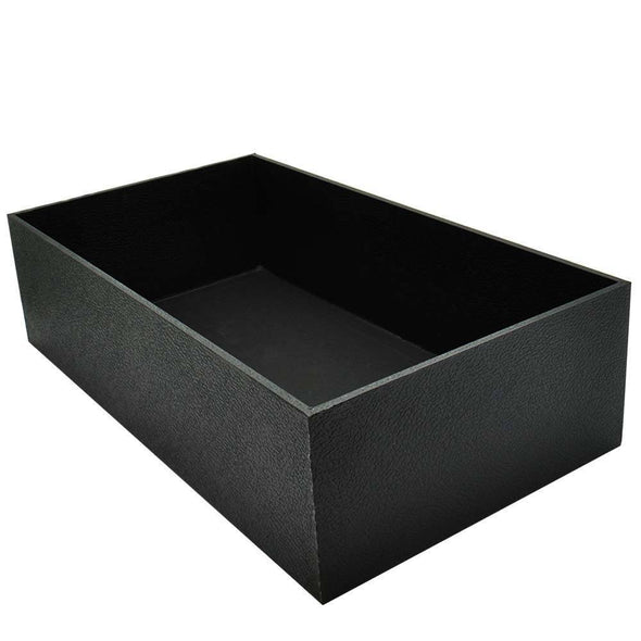 4" Black Wooden Jewelry Display Standard Size Tray