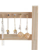 4 Tier Wood Earring Self-Standing Display