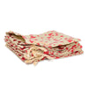 4" x 6" Jute Burlap Red Heart Drawstring Gift Bags