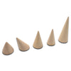 5 Piece Tiered Wood Cone Ring Stands
