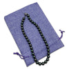 6" x 8" Lavender Linen Burlap Drawstring Gift Bags