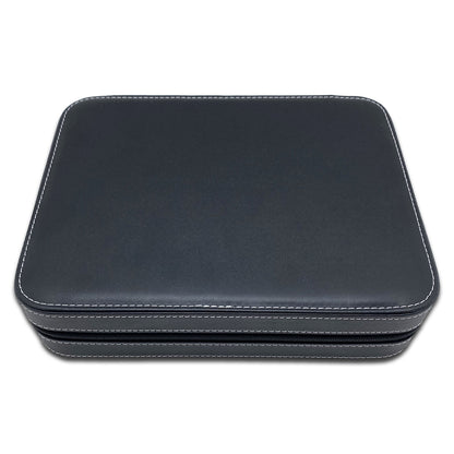 60 Black Gem Boxes with Black Leatherette Display Case