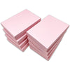 8 1/8" x 5 5/8" x 1 3/8" Pink Cotton Filled Paper Box