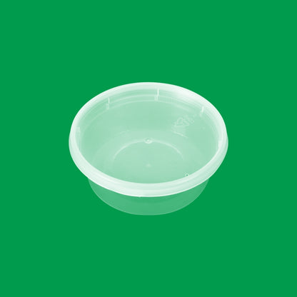 8 oz Deli Food Storage Container Cups with Lids (24 Pack)