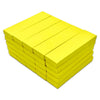 8" x 2" x 1" Mustard Yellow Cotton Filled Box (25-Pack)