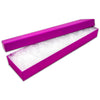 8" x 2" x 1" Neon Purple Cotton Filled Box (25-Pack)