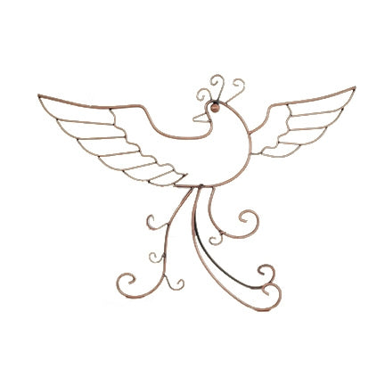 Copper Bird Design Jewelry Display