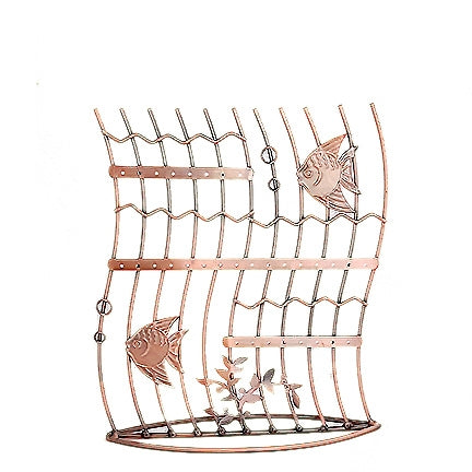 Fish Copper Jewelry Display