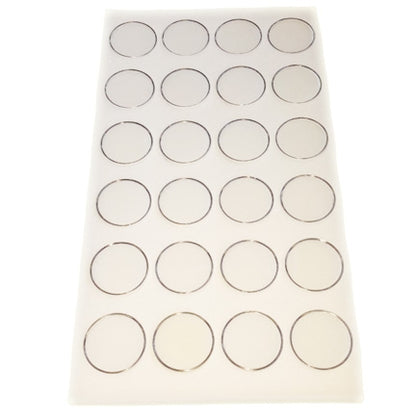 White Foam 24 Piece Gem Jars