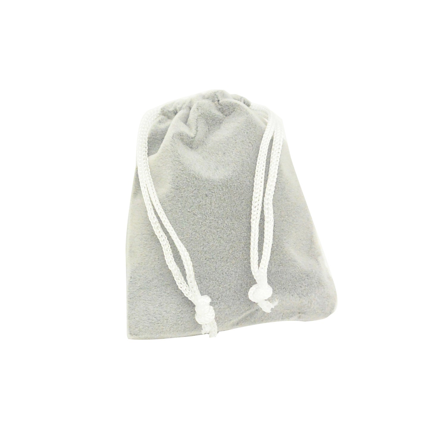 Small Gray High Quality Velvet Pouch Bags Party Favors